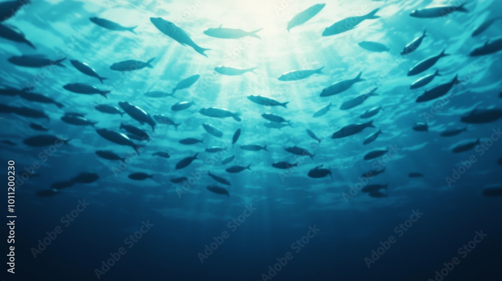 Distressed Fish in a Boiling Ocean Environment Distressed Fish in a Boiling Ocean Environment