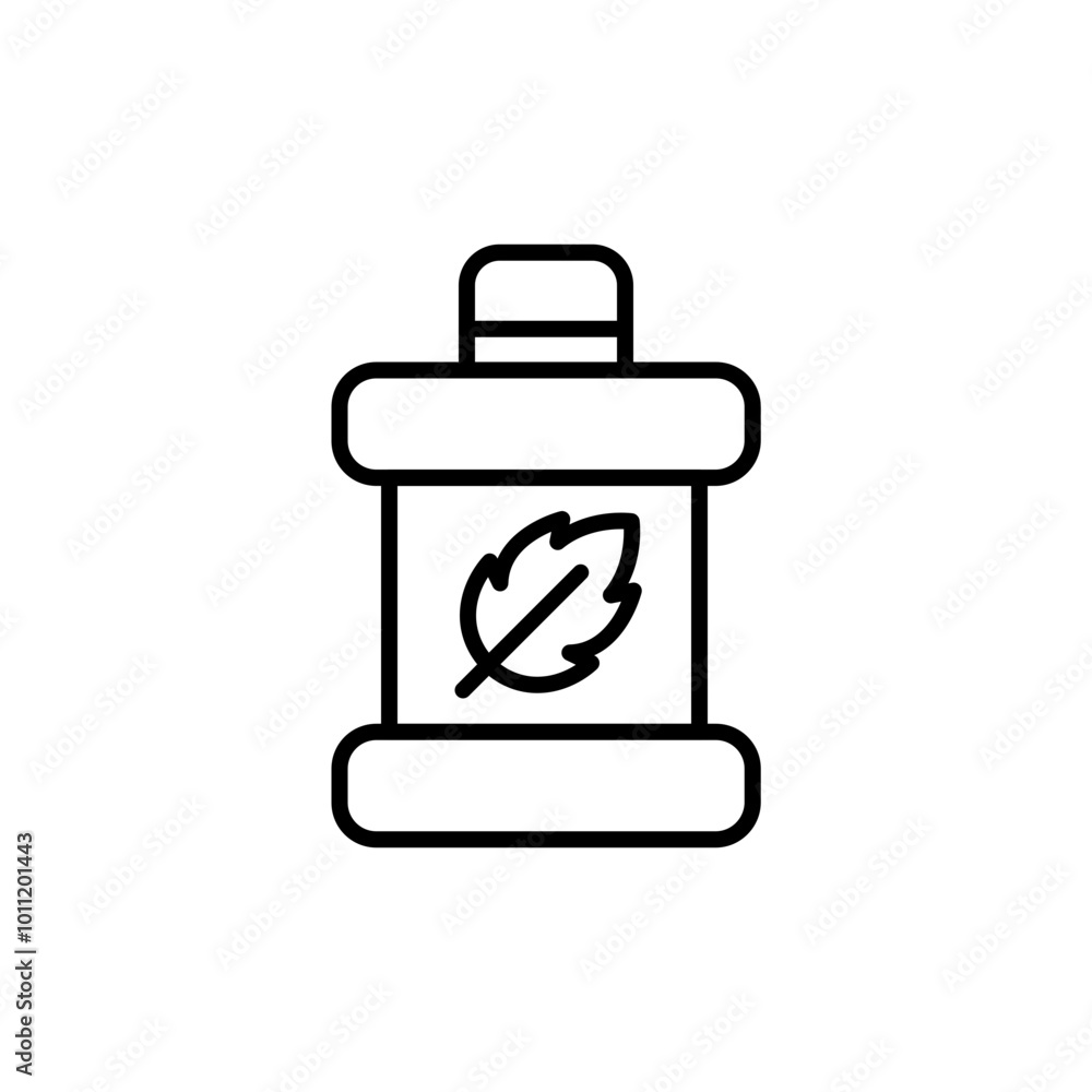 Mouthwash outline icons, minimalist vector illustration ,simple transparent graphic element .Isolated on white background Mouthwash outline icons, minimalist vector illustration ,simple transparent graphic element .Isolated on white background