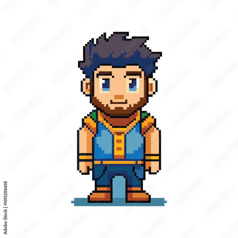 Obraz premium Iconic Character Designs for Modern Gaming and Retro Nostalgia