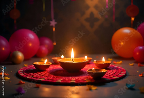 Happy Diwali Greeting Card Templates - Festive Art for Diwali Celebrations