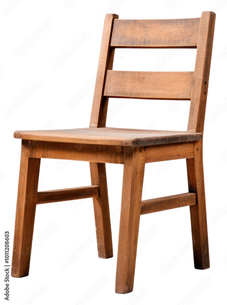 PNG Wooden chair furniture wood white background. PNG Wooden chair furniture wood white background.