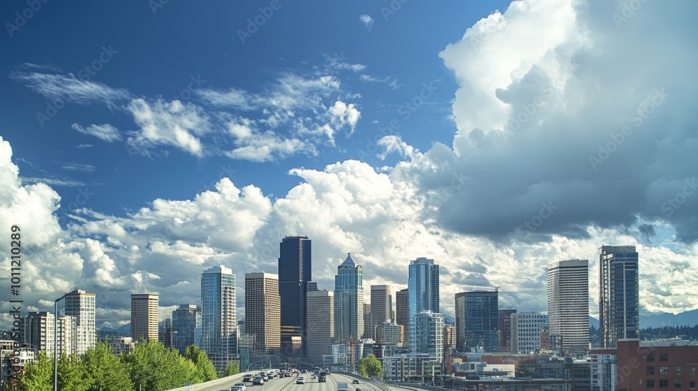 Seattle's skyline bit Seattle's skyline bit