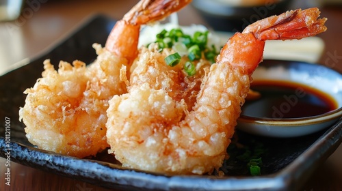 Japanese tempura shrimp