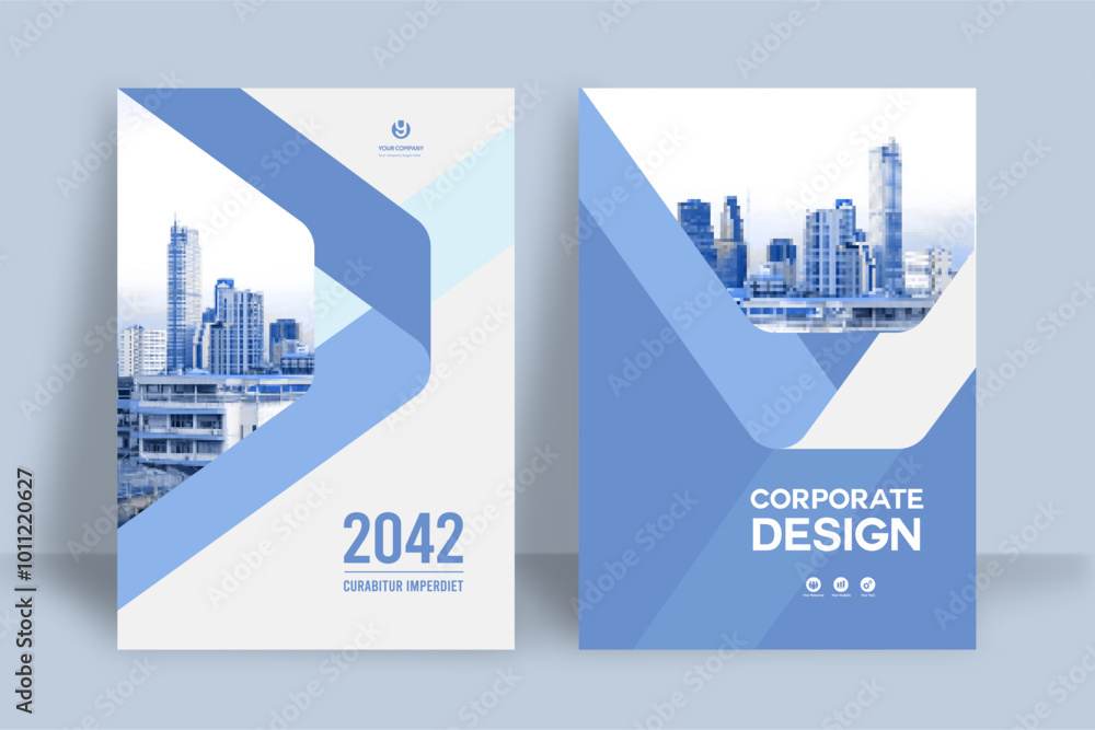City Background Business Book Cover Design Template City Background Business Book Cover Design Template