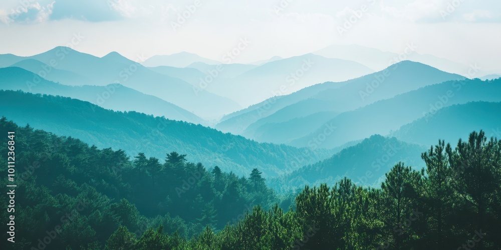 A serene landscape of misty mountains adorned with lush greenery, evoking tranquility and a sense of adventure. A serene landscape of misty mountains adorned with lush greenery, evoking tranquility and a sense of adventure.