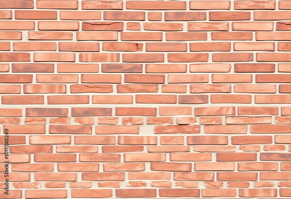 Obraz premium Brick Pattern A detailed shot of a brick wall highlighting the p