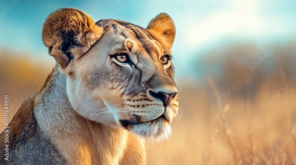 Obraz premium Lioness in Kruger