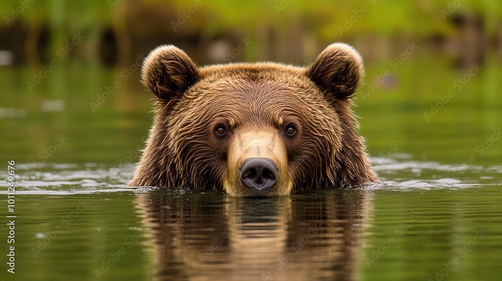 Brown bear in Lake Clark National Park, Alaska Brown bear in Lake Clark National Park, Alaska