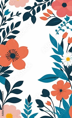 abstract floral background