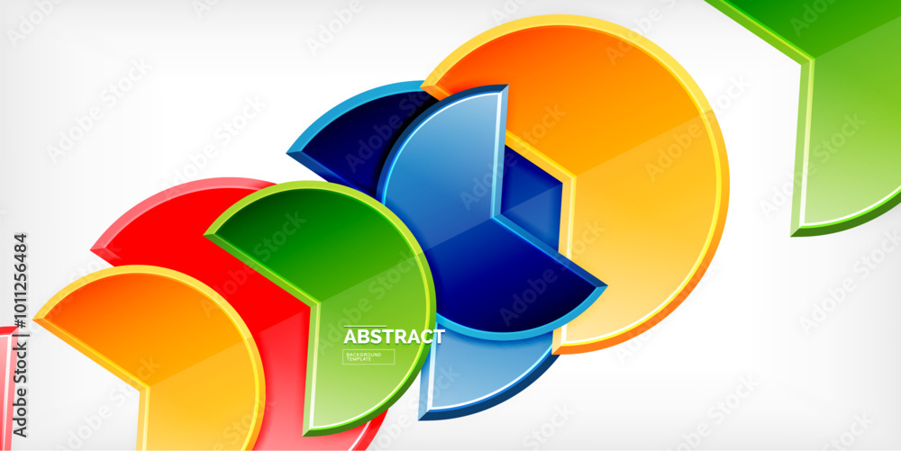 Trendy round shapes with triangular angle design element. Vector Illustration For Wallpaper, Banner, Background, Card, Book Illustration, landing page Trendy round shapes with triangular angle design element. Vector Illustration For Wallpaper, Banner, Background, Card, Book Illustration, landing page