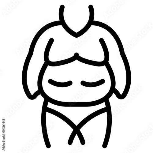 obesity icon