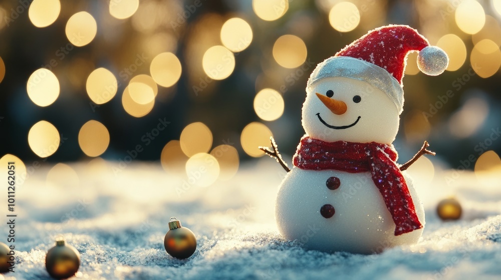 Snowy backdrop for holiday cheer Snowy backdrop for holiday cheer