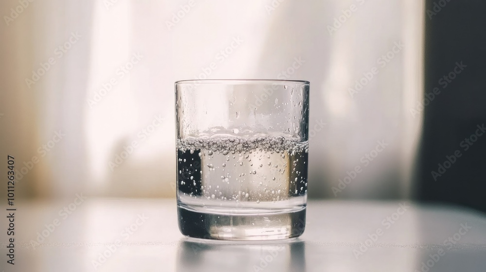 A clear glass of water, filled to the brim, isolated on a white background, capturing the purity and simplicity of hydration. A clear glass of water, filled to the brim, isolated on a white background, capturing the purity and simplicity of hydration.