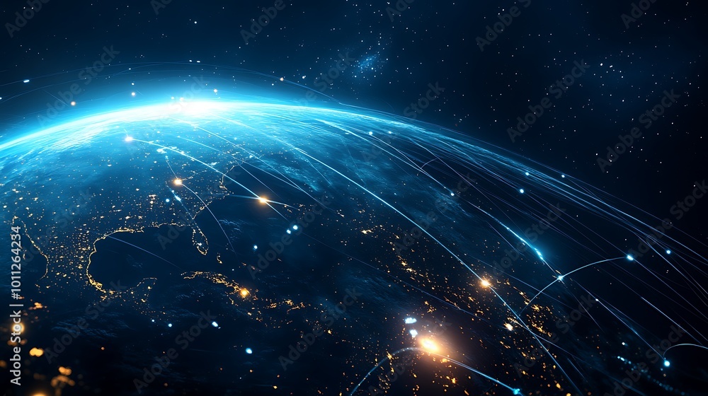 Global Network Connections: A Visualization of Interconnectedness Global Network Connections: A Visualization of Interconnectedness