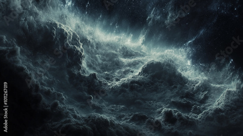 Wallpaper Mural Droga Mleczna roztacza się jak ogromny, świetlisty most nad ciemnym niebem, pełnym migoczących gwiazd.  Torontodigital.ca