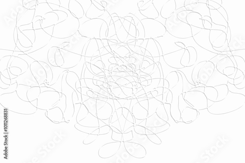 Abstract scribble lines elegant white background