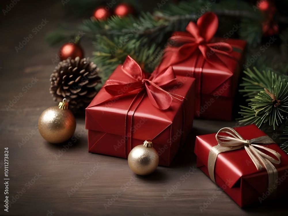 christmas gift box background christmas gift box background
