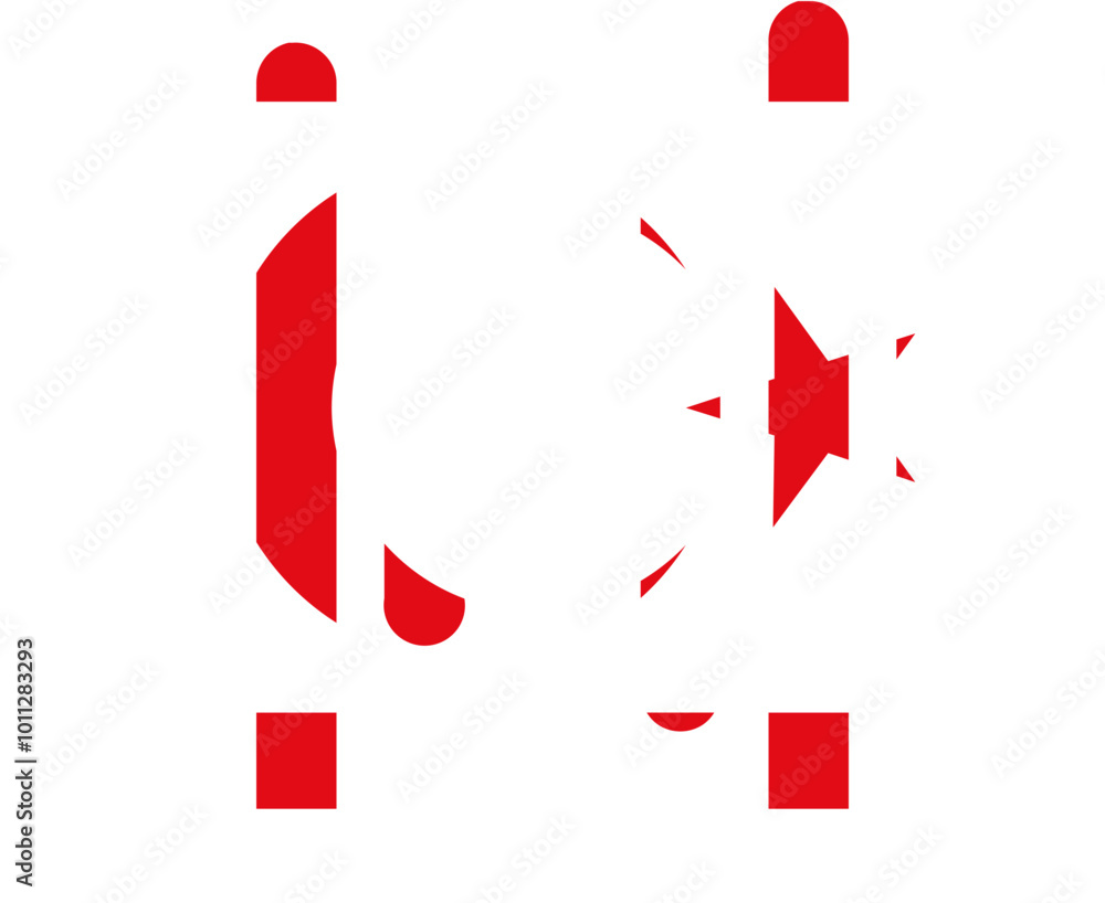 Northern Cyprus flag on audio wave icon Northern Cyprus flag on audio wave icon