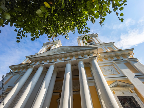 St. Petersburg, Russia, July 9, 2024. Buildings Architecture Alexander Nevsky Lavra photo