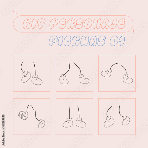 Kit creación de personaje_Piernas 01