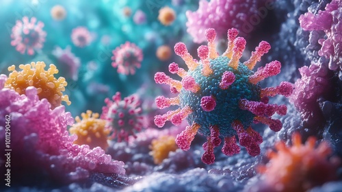 An educational children's immune health animation showing playful immune cells fighting off germs inside the body