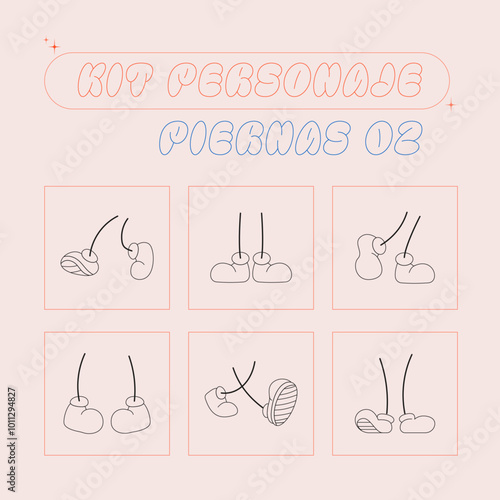 Kit creación de personaje_Piernas 02