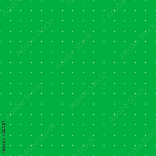 VR HUD futuristic chromakey screen dotted grid. Dots order head up display chroma key seamless pattern. Digital UI cyber interface dotty marker mesh. GUI hi tech green backdrop. FUI Sci Fi eps texture
