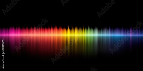 Rainbow Spectrum Abstract Background