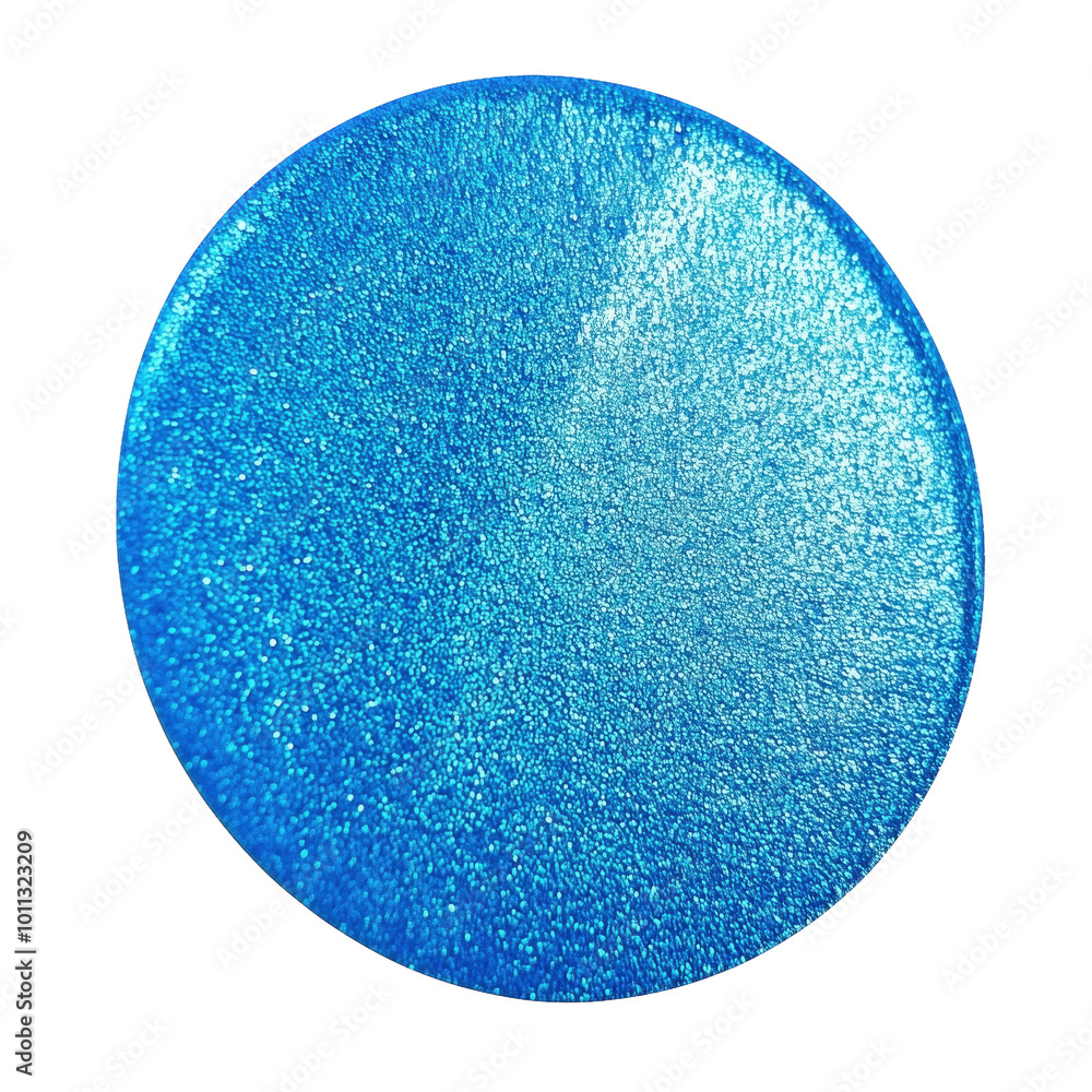 Shimmering Blue Circular Surface isolated on white or transparent background, png clipart, design element. Easy to place on any other background. Shimmering Blue Circular Surface isolated on white or transparent background, png clipart, design element. Easy to place on any other background.