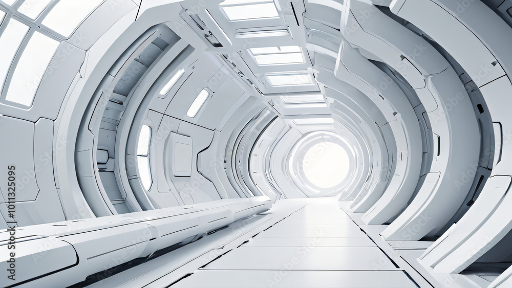 white futuristic background white futuristic background