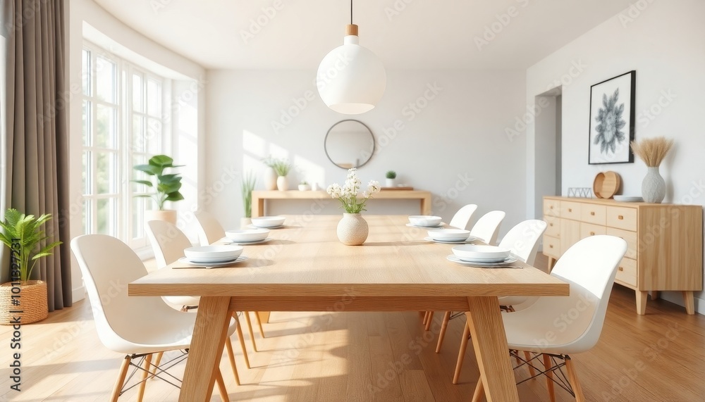 Elegant 3D Dining Room: A beautifully rendered space with warm lighting, stylish furniture, and intricate details that create a cozy yet sophisticated ambiance. Elegant 3D Dining Room: A beautifully rendered space with warm lighting, stylish furniture, and intricate details that create a cozy yet sophisticated ambiance.