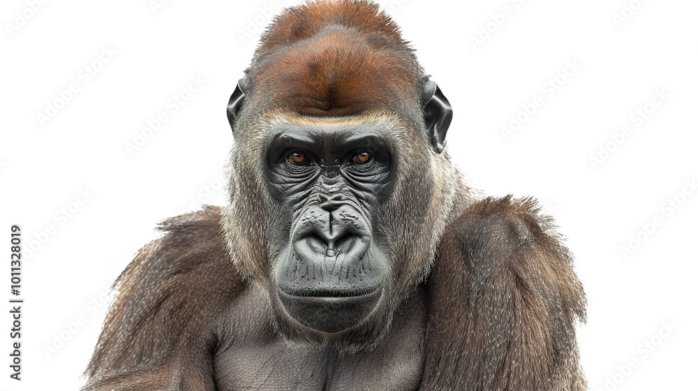 Gorilla isolated on transparent background, PNG Gorilla isolated on transparent background, PNG
