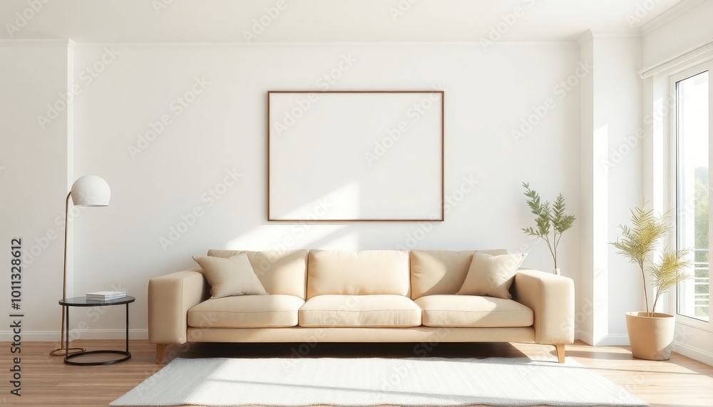 Room adorned with neutral tones, modern furniture, and soft lighting creates a serene and inviting atmosphere. Room adorned with neutral tones, modern furniture, and soft lighting creates a serene and inviting atmosphere.