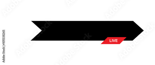 live streaming banner copy space