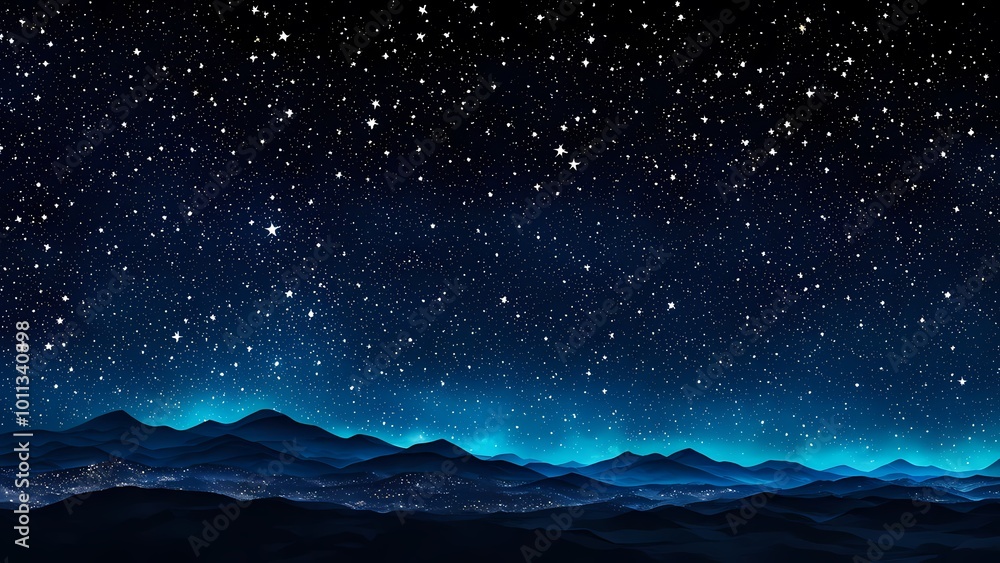 Fototapeta premium night sky with stars