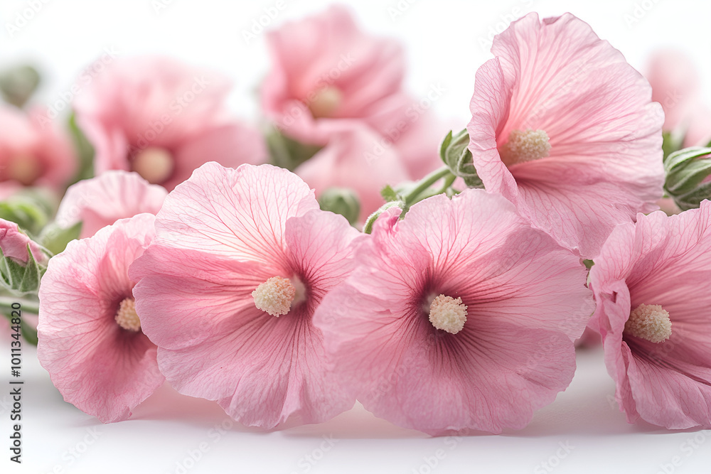 a group of pink flowers
a group of pink flowers