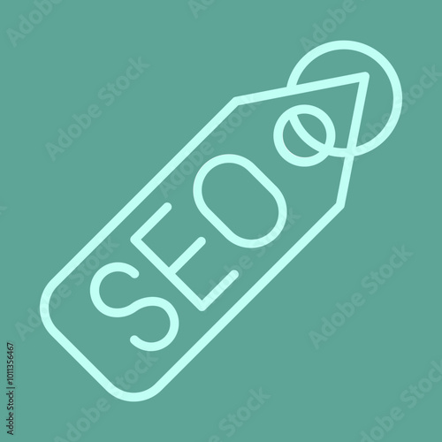 Seo Tag icon Design