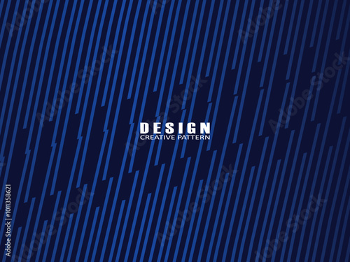 Premium background design with diagonal shiny blue lines pattern. Vector horizontal template for banner ,digital business, contemporary formal invitation, luxury voucher, prestigious gift certificate.