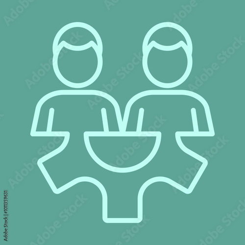 Team Work icon Design