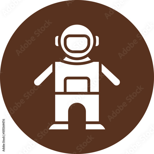 Space Suit Icon Design