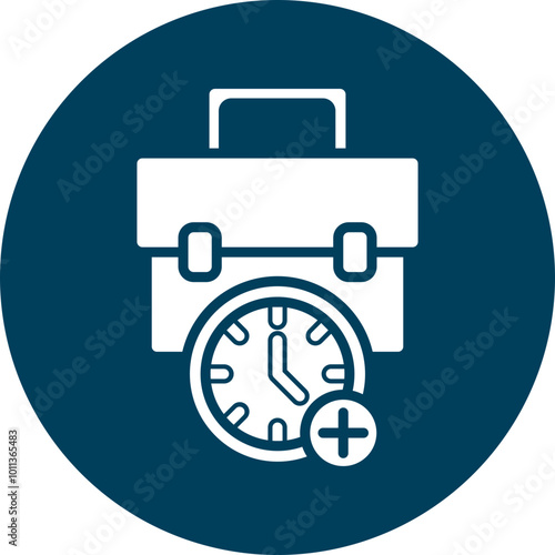 Overtime Icon Design