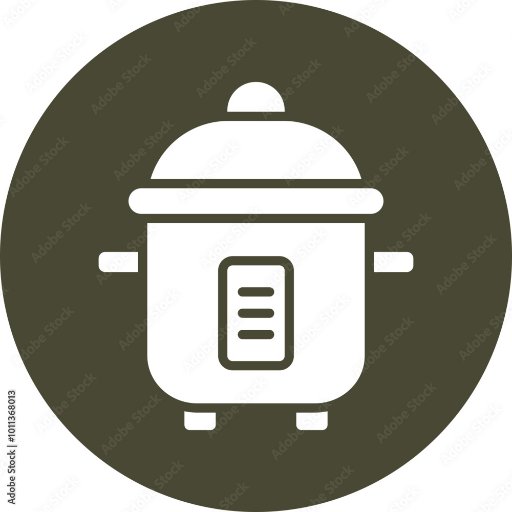 Rice Cooker Icon Design Rice Cooker Icon Design