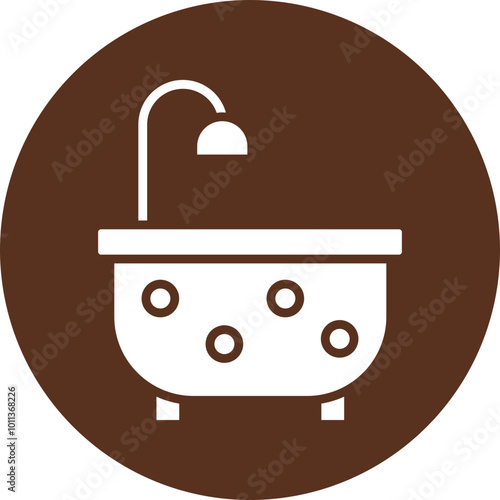 Bathtub Icon Design