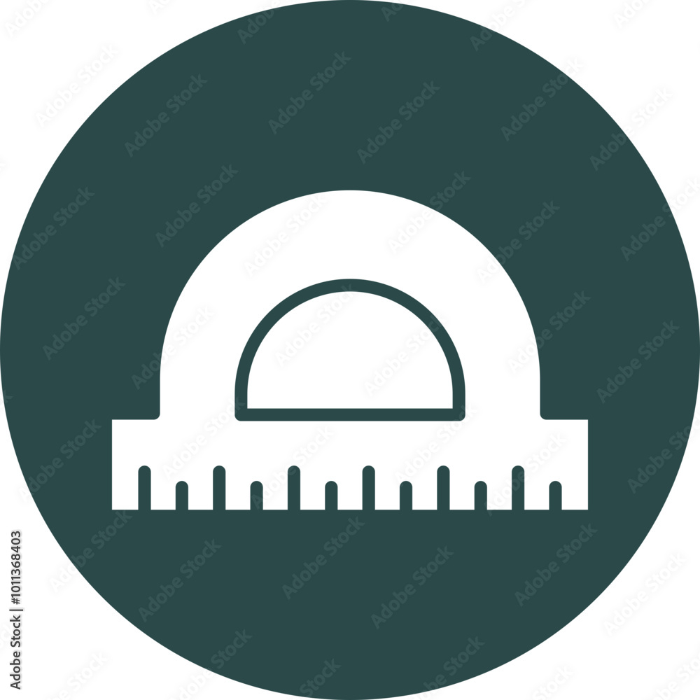 Protractor Icon Design Protractor Icon Design