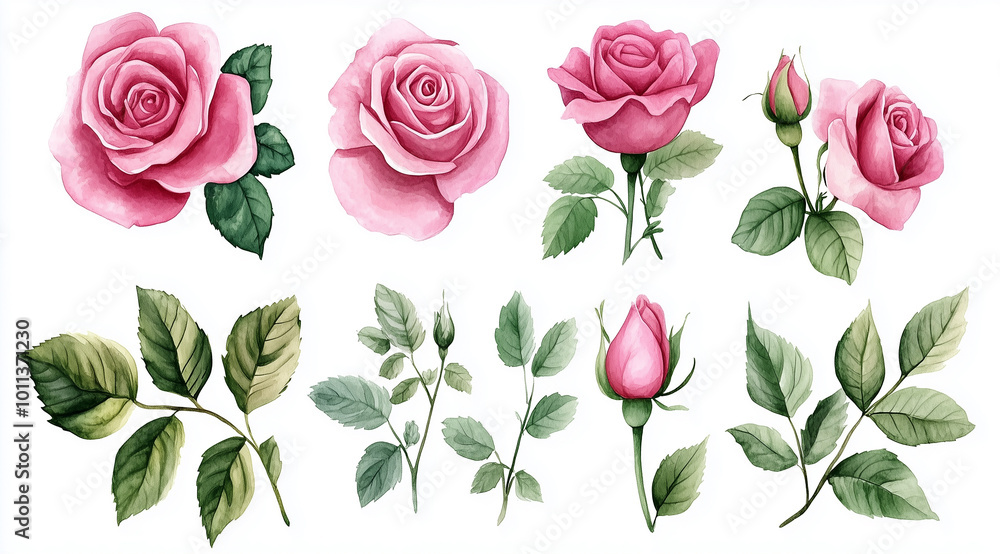 set of rose set of rose