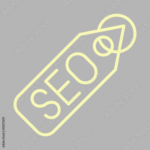Seo Tag icon Design
