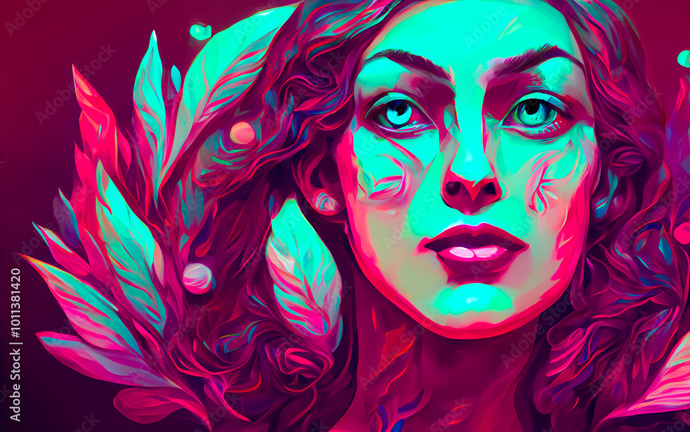 face of emotional girl background face of emotional girl background