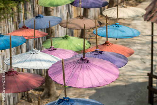 beach umbrellas