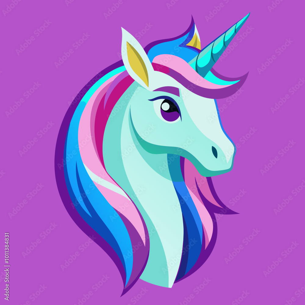 unicorn head unicorn head