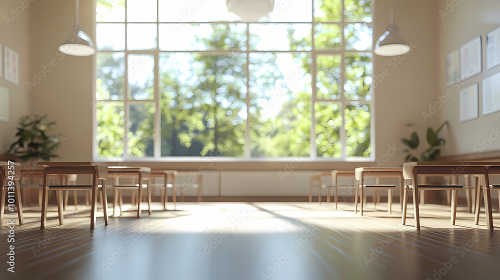 Fototapeta premium Interior of a class room